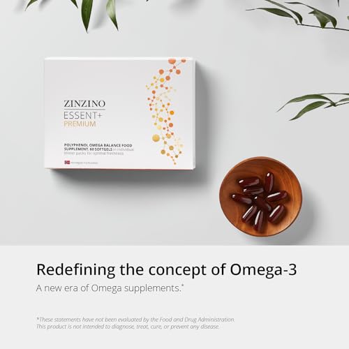 Ingredientes naturales en cápsulas blandas Zinzino Essent+