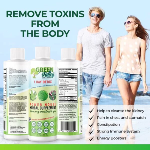 Ingredientes naturales para desintoxicación y limpieza diaria de colon