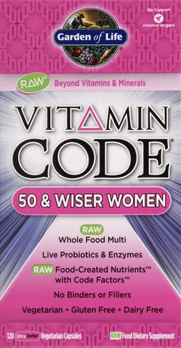 Ingredientes naturales frutas y verduras en polvo Garden of Life