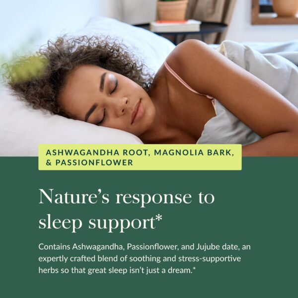 Ingredientes naturales en Gaia Herbs SleepThru para sueño reparador