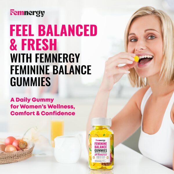 Ingredientes naturales gominolas Femnergy balance femenino