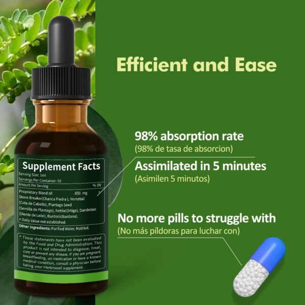 Version 1.0.0 Ingredientes naturales Herbmood Chanca Piedra gotas