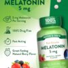 Ingredientes naturales melatonina 5mg Nature's Truth