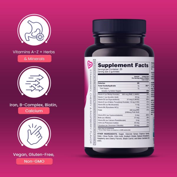 Ingredientes naturales en multivitaminas LIVS