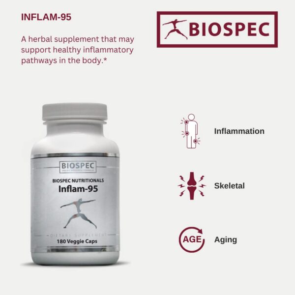 Ingredientes naturales para respuesta inflamatoria saludable Inflam-95