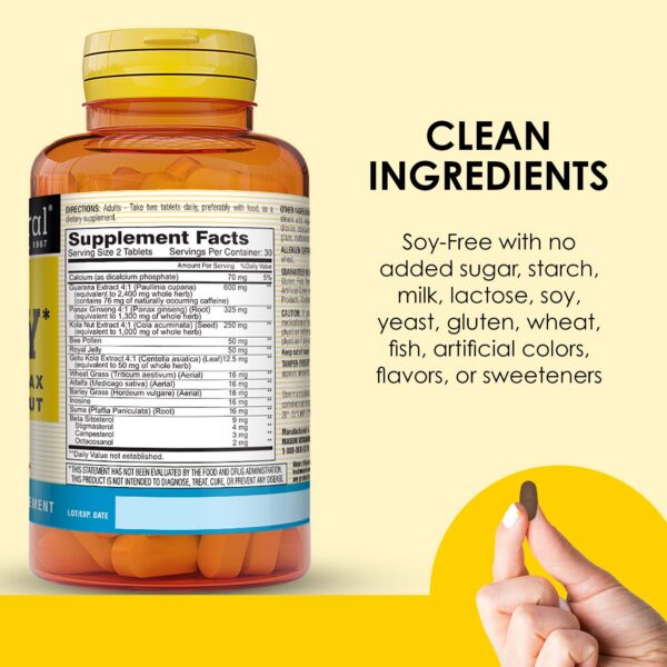 Ingredientes naturales sin aditivos ni conservantes