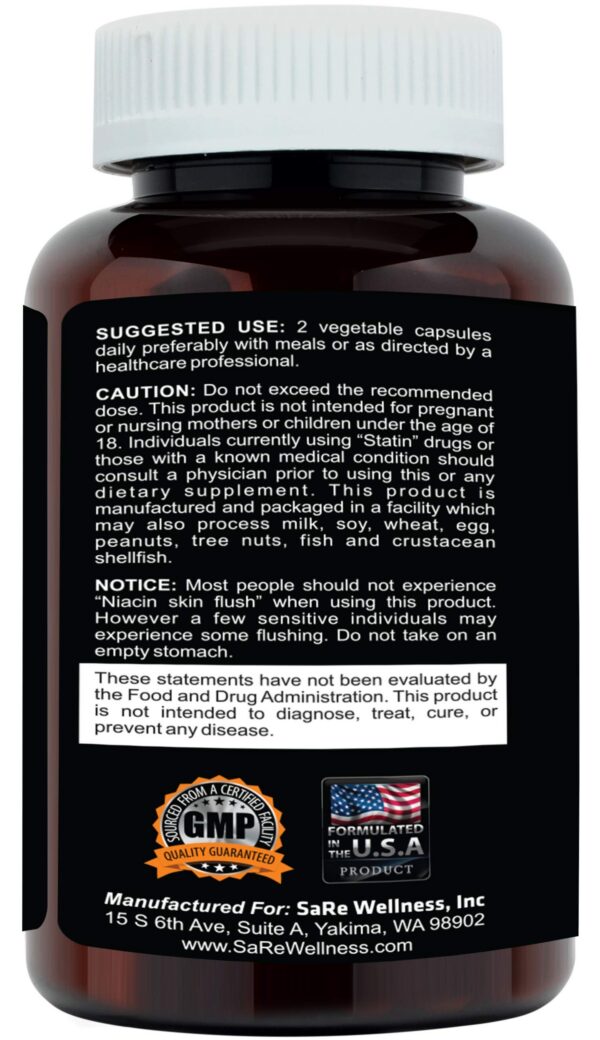 Version 1.0.0 Ingredientes naturales del suplemento para colesterol Clinical Daily