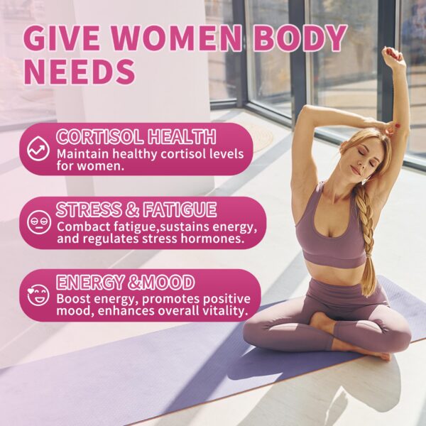 Version 1.0.0 Ingredientes naturales suplemento cortisol mujeres gotas