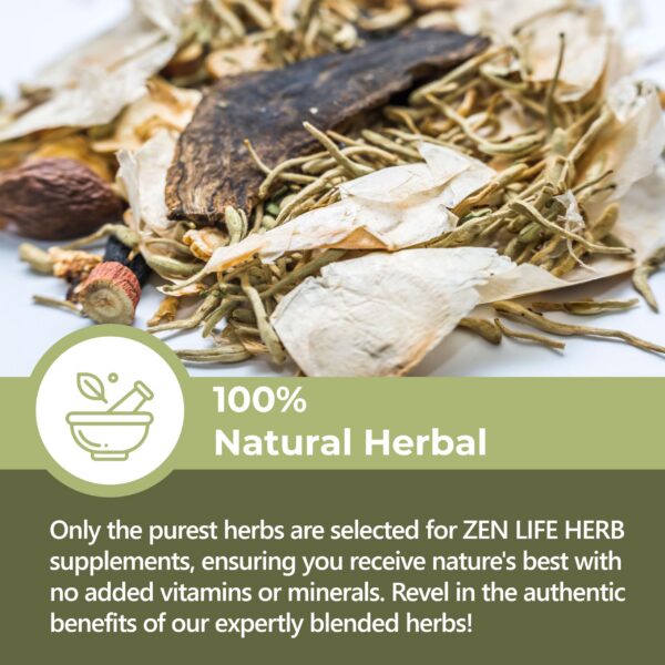 Etiqueta lateral Blood PressuREx suplemento ZEN LIFE HERB