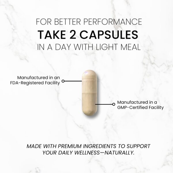 Version 1.0.0 Ingredientes naturales en TrueMed Calmer Mind nootrópico