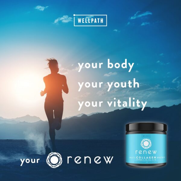 Version 1.0.0 Ingredientes naturales de WellPath Renew multi colágeno en polvo