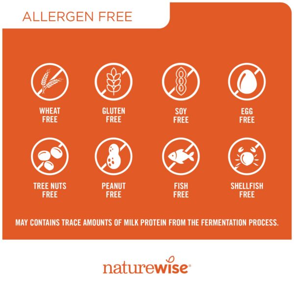 Version 1.0.0 Ingredientes NatureWise Max Probióticos para salud digestiva