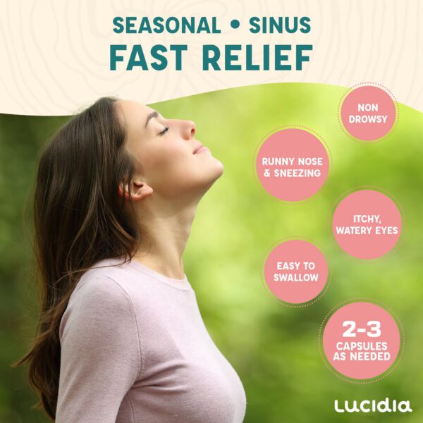 Version 1.0.0 Ingredientes orgánicos para apoyo anti-alergias Lucidia