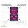 Ingredientes orgánicos del té Pukka Night Time Berry