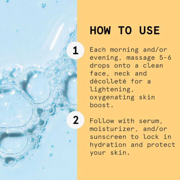 Ingredientes naturales en serum con niacinamida para tonificar piel