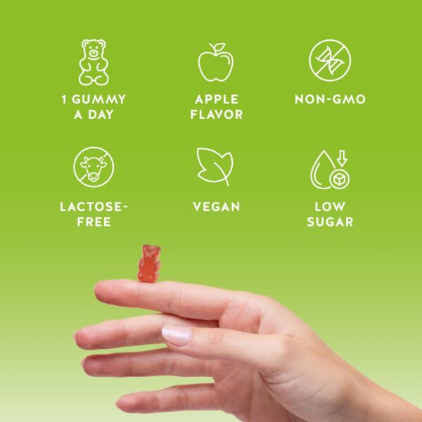 Ingredientes superalimentos en gomitas Bears with Benefits