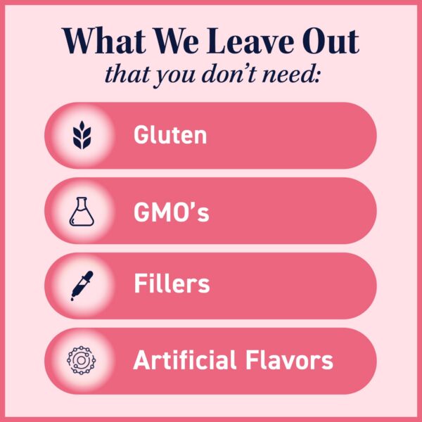 Lista de ingredientes sin gluten