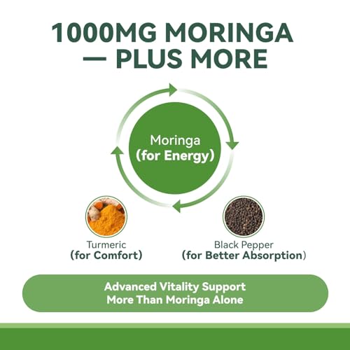 Cápsulas moringa 60 cápsulas pack