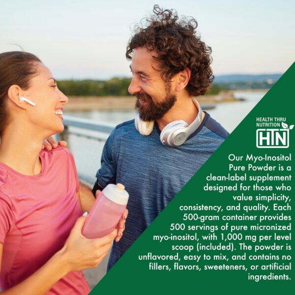 Polvo de Inositol Health Thru Nutrition