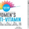 Instrucciones y beneficios multivitaminas Portions Master