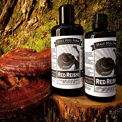 Instrucciones uso extracto hongo Reishi Half Hill Farm