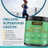 Instrucciones uso polvo greens Warrior Strong Wellness