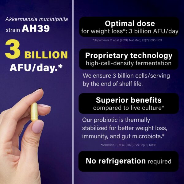 Instrucciones de uso del probiótico FOLONA Akkermansia