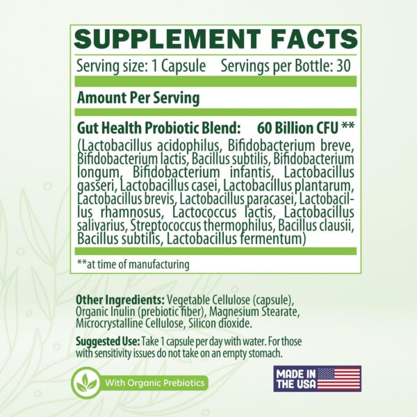 Instrucciones de uso de los probióticos avanzados ETANATURE