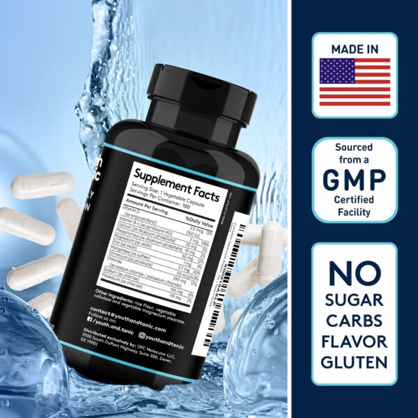 Instrucciones uso Youth & Tonic Cmax electrolitos