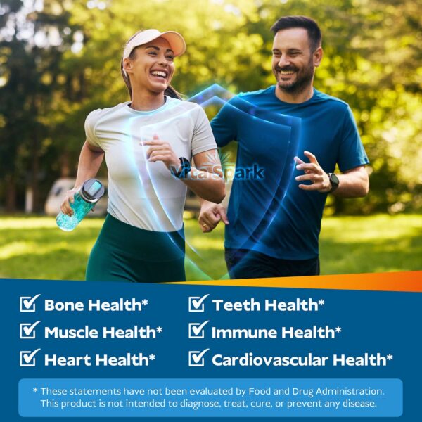 Instrucciones y detalles del suplemento Vita Spark D3 K2