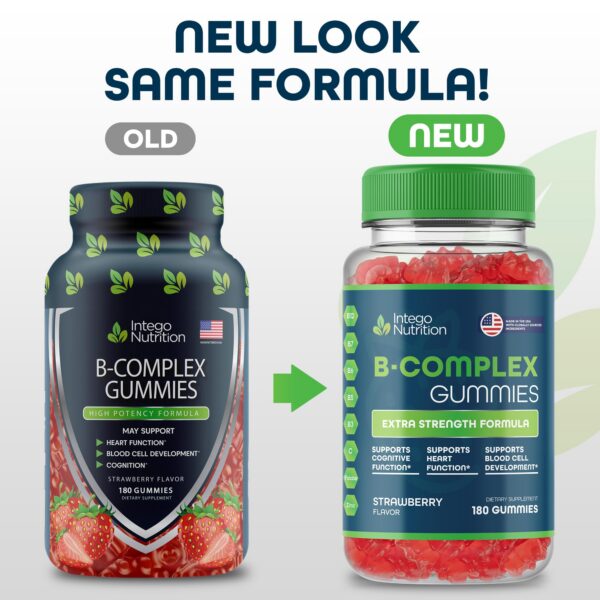 Version 1.0.0 Frasco de gomitas B-complex INTEGO