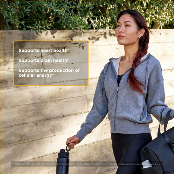 Version 1.0.0 Vista frontal del frasco CoQ10