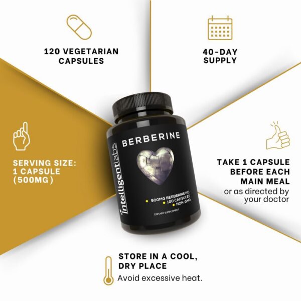 Cajas y cápsulas de Berberina