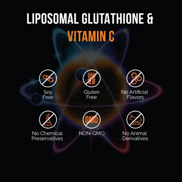 frente y parte superior del frasco