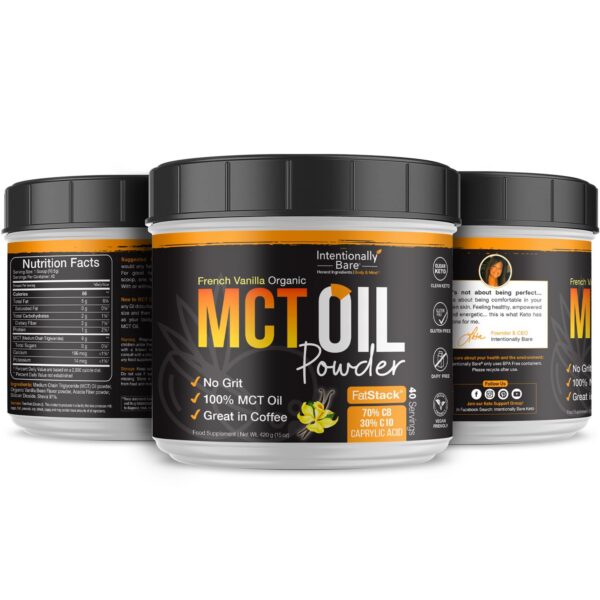 Envase compacto de MCT powder