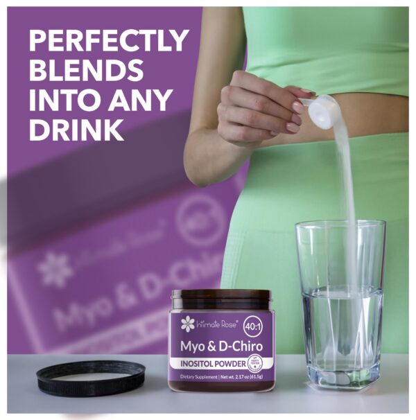 Empaque y caja del producto Intimate Rose Inositol