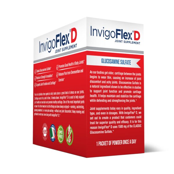 Caja y envoltorio de glucosamina