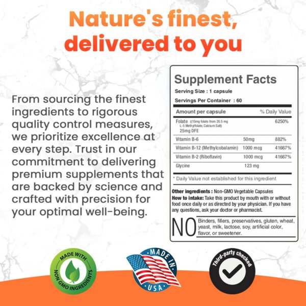 Presentación de INVITA L-Methylfolate + B Balance