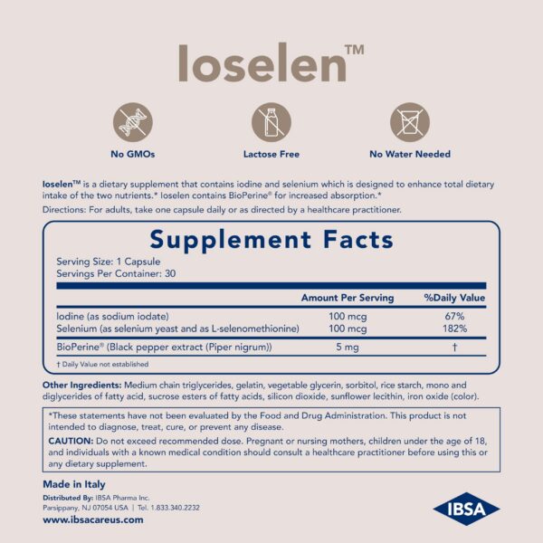 Version 1.0.0 Frasco Ioselen fuente Selenio yodo