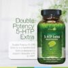 Vista del frasco Irwin Naturals 5-HTP Extra