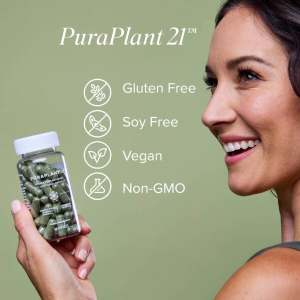 Version 1.0.0 Etiqueta de vitaminas en la parte trasera