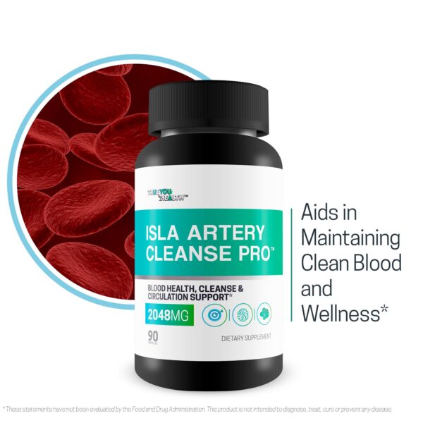 Isla Artery Cleanse Pro suplemento para limpieza arterial y venosa