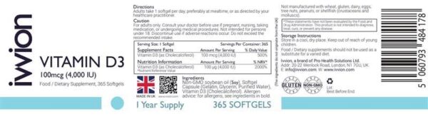 Envase con información de presentación