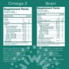 Empaque del bundle Iwi Omega-3 Brain Omega-3