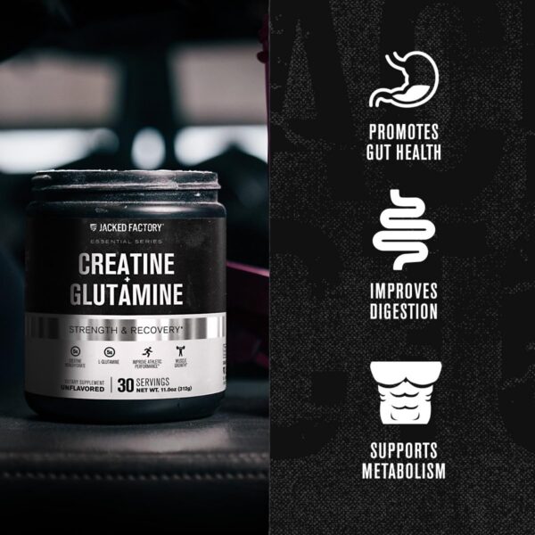Uso diario recomendado para Jacked Factory Creatine + Glutamine