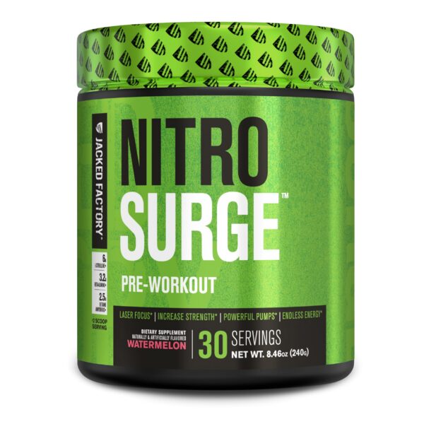 Version 1.0.0 Envase de Nitrosurge preparado para mezclar