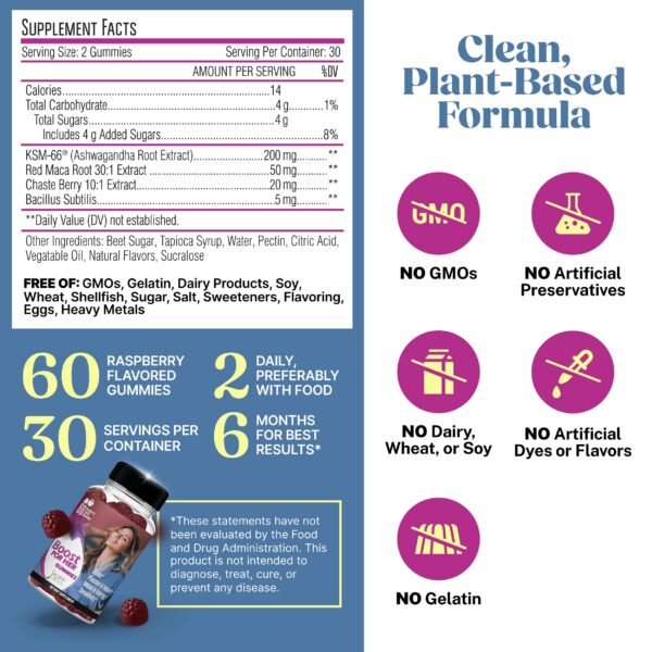 Etiqueta de producto Jadee Libido Booster