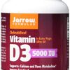Frasco de vitamina D3 - 125 mcg por porción