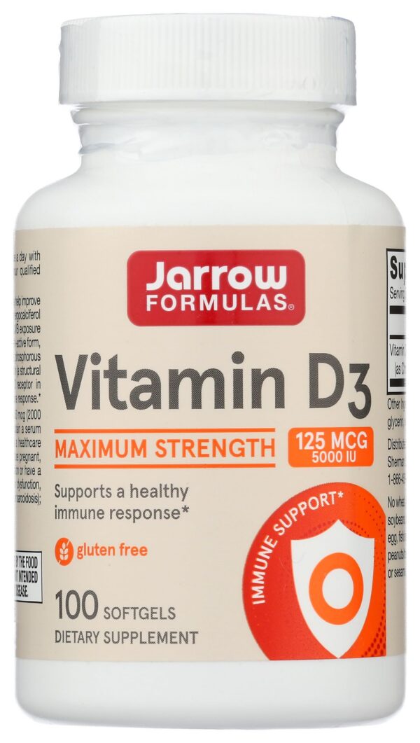 Etiqueta Vitamina D3 125 mcg