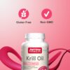 Frasco de Krill Oil con tapa